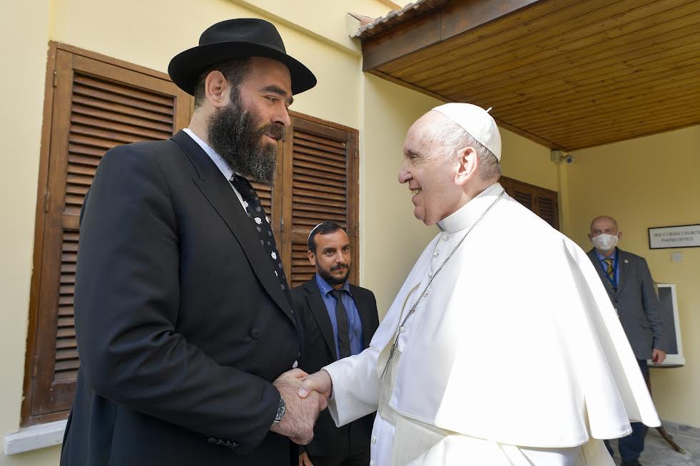 Le rabbin Arie Zeev Raskin (Larnaca, Chypre) © Vatican Media