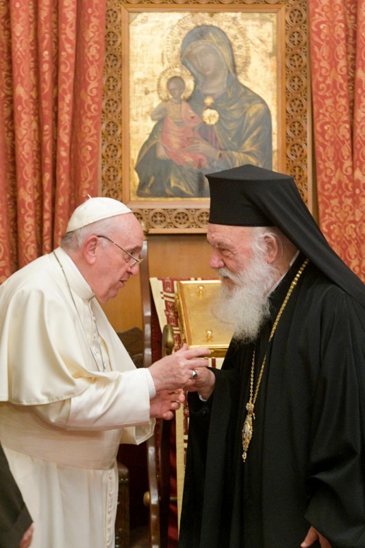 L'archevêque Hiéronymos, Archevêché orthodoxe d'Athènes © Vatican Media