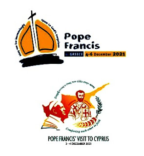Logos des voyages à Chypre et en Grèce © Vatican Media