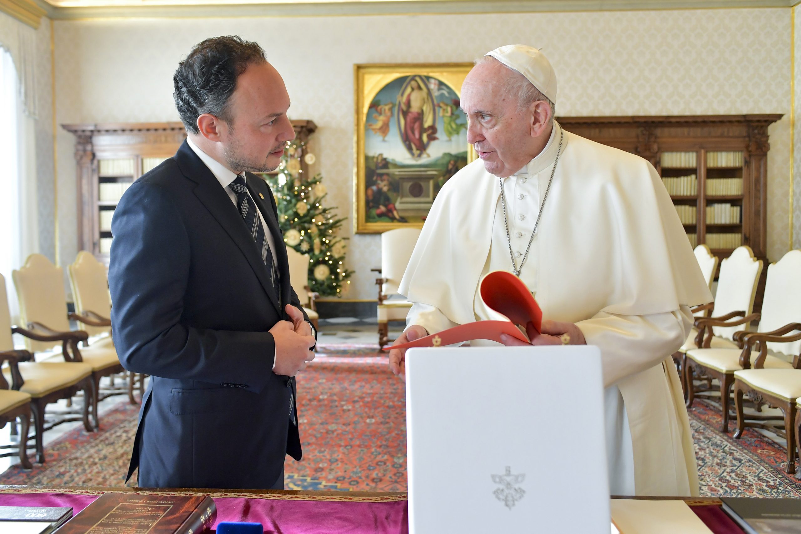 Xavier Espot Zamora, chef du Gouvernement d'Andorre, 13 décembre 2021