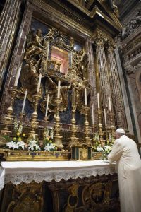 Visite à Sainte-Marie-Majeure @ Vatican Media
