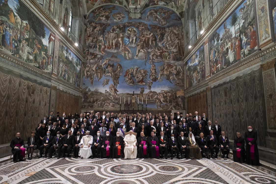 Voeux au Corps diplomatique, 10 janvier 2022, © Vatican Media
