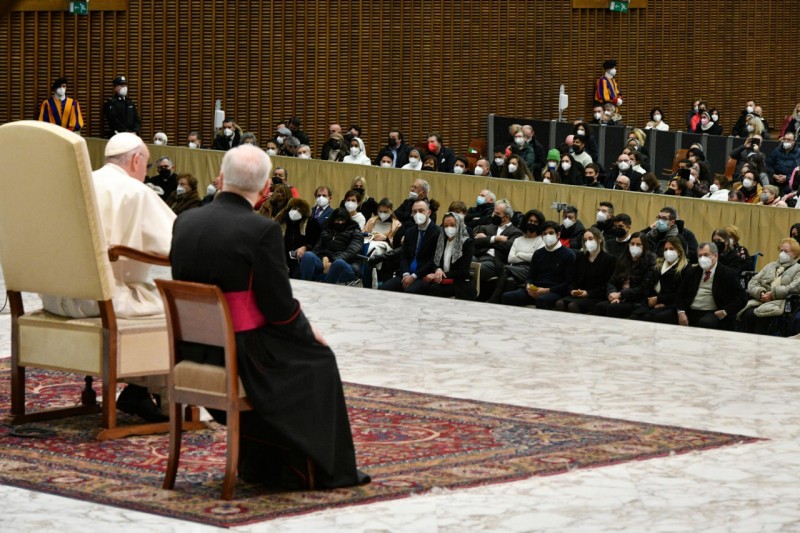 Audience du mercredi 26 janvier 2022 © Vatican Media