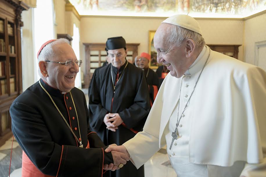 Patriarche et cardinal chaldéen Sako © Vatican Media