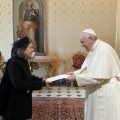 Mme Aikaterini-Katia Georgiou (Grèce), 25 février 2022, © Vatican Media