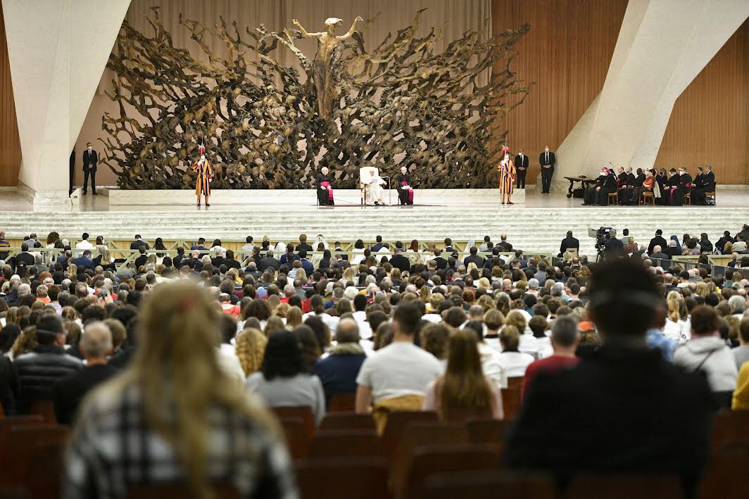Mosaïque représentant le salut de Noé © Vatican Media