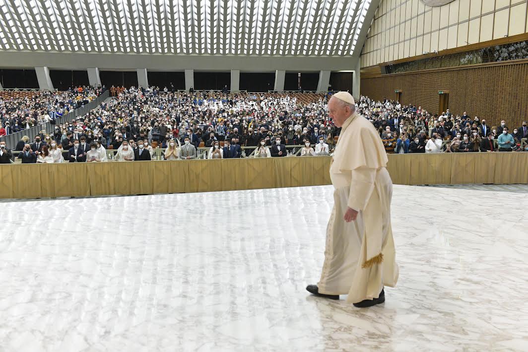 Audience, 23 février 2022 © Vatican Media