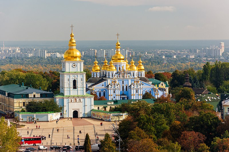 Monastère Saint-Michel, Kiev, Ukraine © Wikimedia / Rbrechko