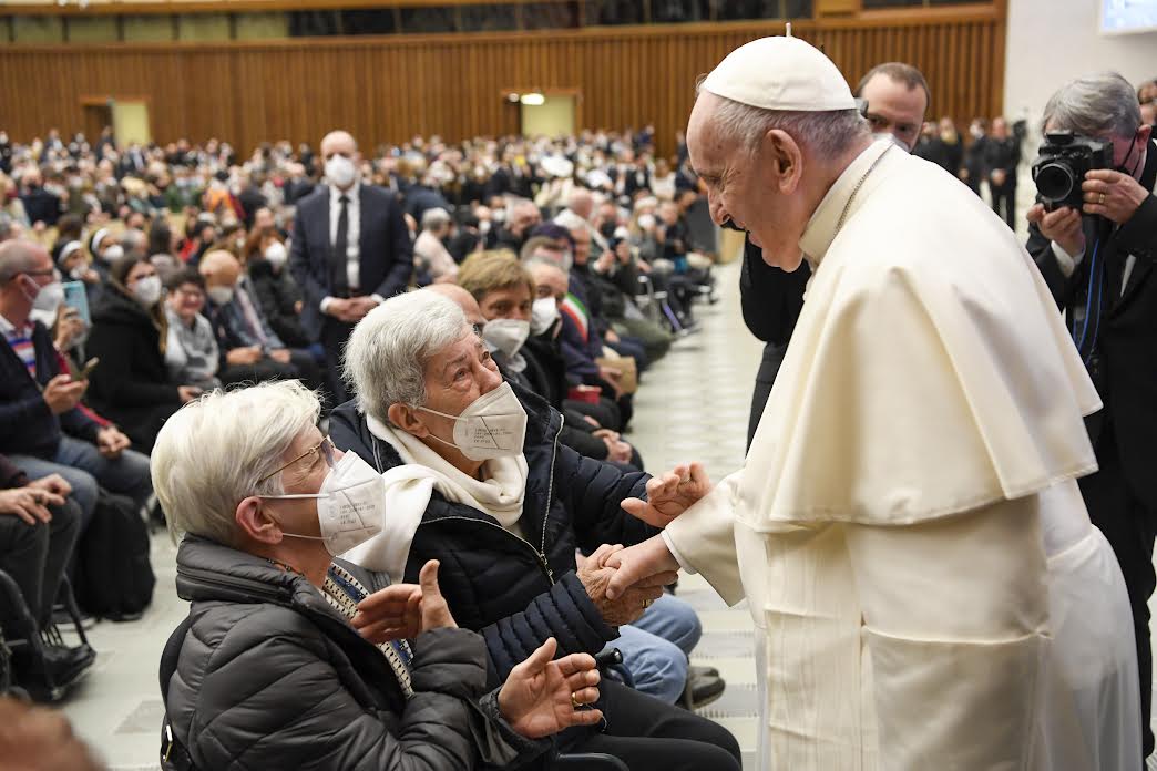 Audience, 16 mars 2022 © Vatican Media