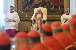 Consistoire ordinaire public, 4 mars 2022 © Vatican Media