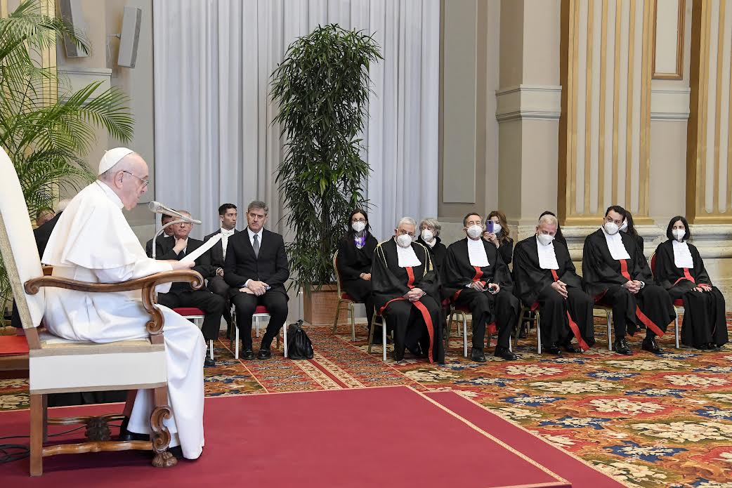 93e année judiciaire, 12 mars 2022 © Vatican Media