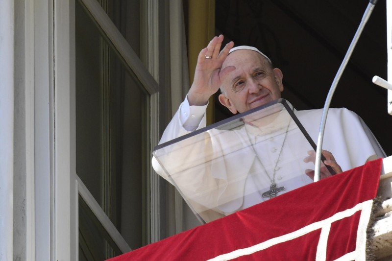 Pape François, angélus 13 mars 2022 © Vatican Media