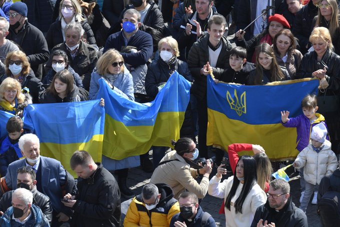 Ukraine, Angélus du 6 mars 2022 © capture de Zenit / ASB / Vatican Media