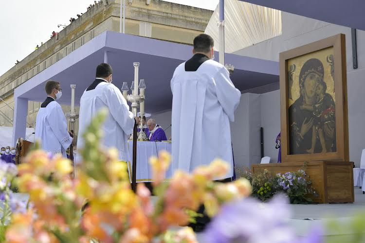 Messe à Floriana, 3 av. 2022 © Vatican Media