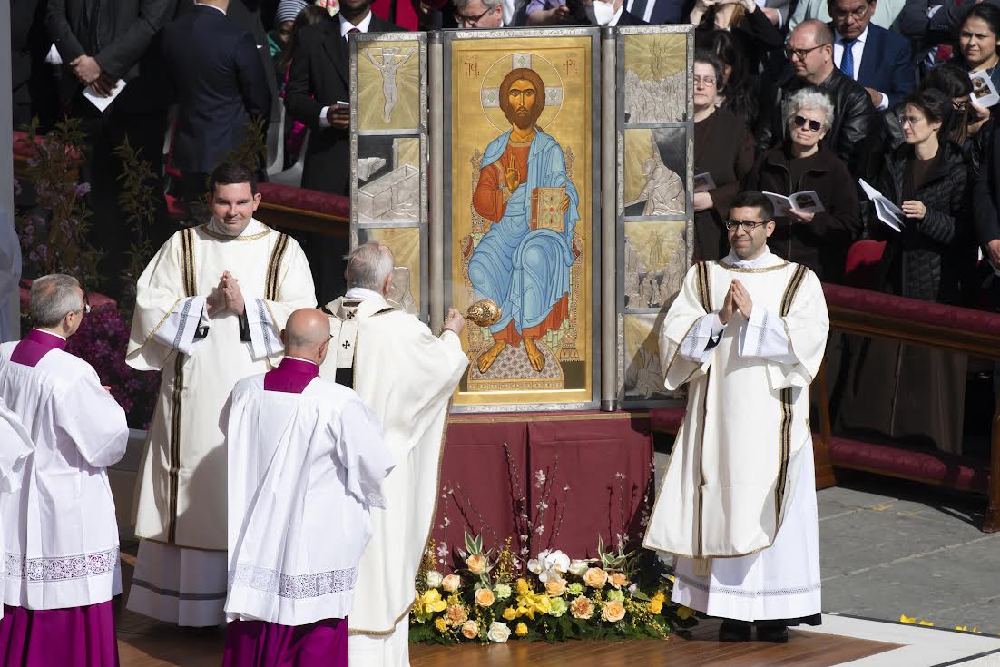Messe de Pâques, 17 avril 2022 © Vatican Media