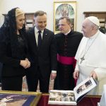Visite du président polonais Duda, 1er av. 2022 © Vatican Media