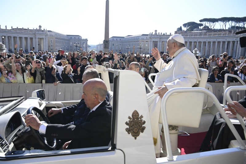 Pape François, 27 avril 2022, © Vatican Media