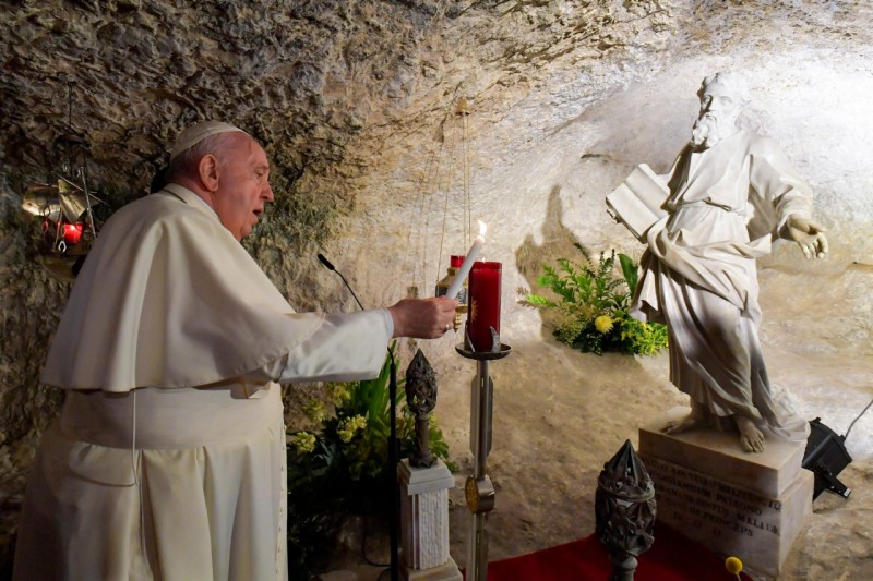 Grotte de S. Paul, Malte © Vatican Media