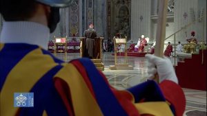 Passion, Vendredi Saint 15 avril 2022 © capture de Zenit / Vatican Media