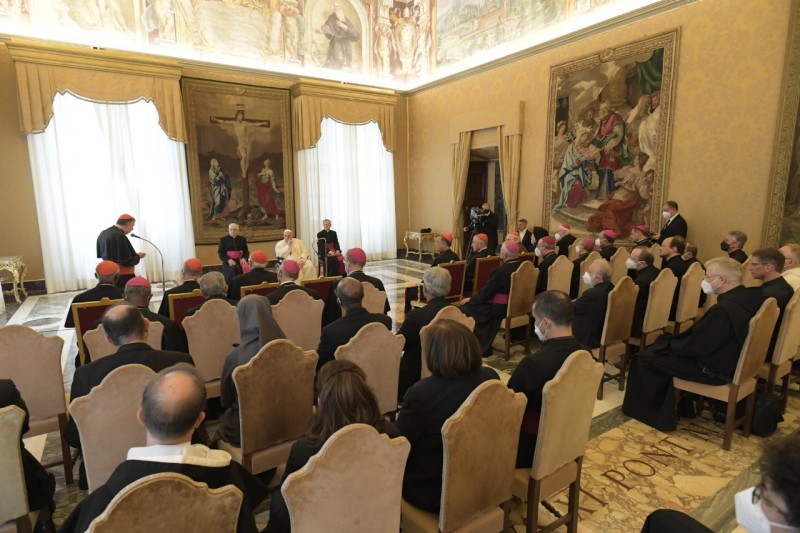 Conseil pontifical pour la promotion de l'unité des chrétiens, 6 mai 2022 © Vatican Media