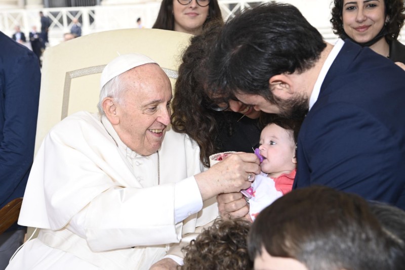 Pape François, 4 mai 2022 © Vatican Media