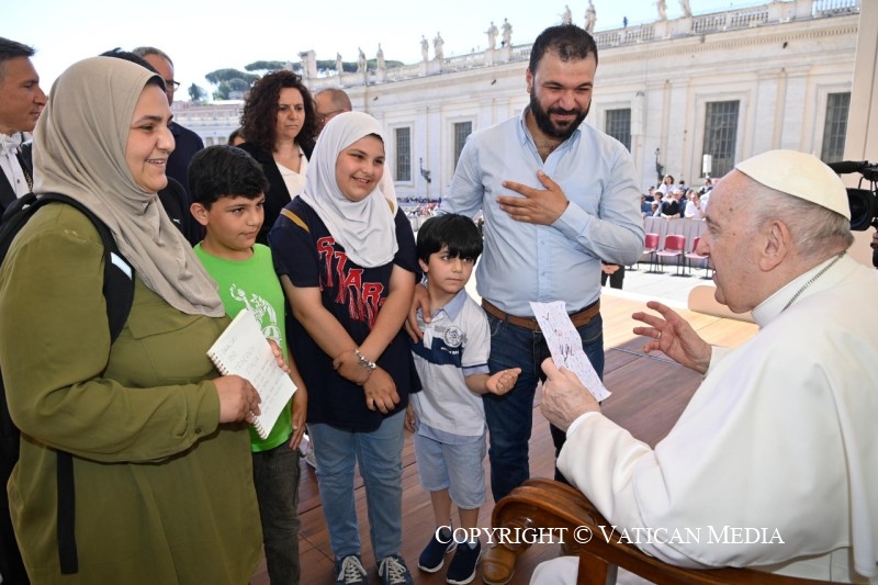 famille langue arabe, 1 juin 2022 © Vatican Media