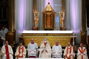 Messe de réconciliation à Sainte-Anne-de-Beaupré (c) Vatican Media