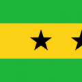 Drapeau Sao Tomé-et-Principe, DP