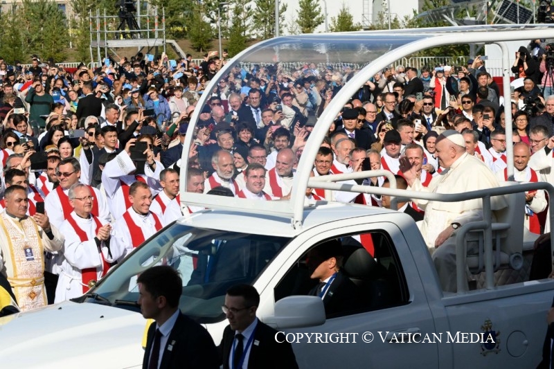 Kazakhstan, messe 14 sept. © Vatican Media