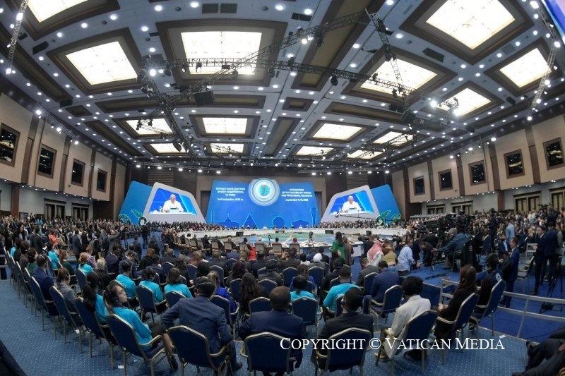 Kazakhstan, Discours final, 15 sept. © Vatican Media