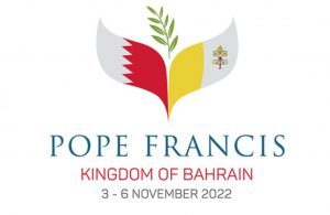 Logo voyage apostolique Royaume de Bahreïn (3-6 novembre 2022)