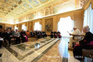 Discours du pape devant les membres de l’Umec le 12 novembre 2022 © Vatican Media