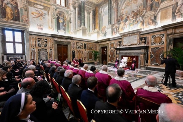 Allocution du pape aux fonctionnaires du tribunal de la Rote romaine - 27 janvier 2023