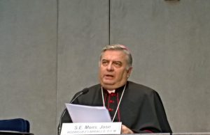 Mgr José Rodríguez Carballo, Secrétaire de la Congrégation pour les Instituts de Vie Consacrée et les Sociétés de Vie Apostolique