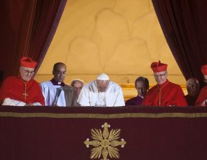 Début du pontificat de François en 2013. © Vatican Media