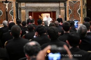 Le pape s’adresse aux séminaristes du diocèse de Calabre