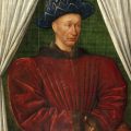 Charles VII, « le Bien-Servi », roi de France (1422-1461) - portrait réalisé par Jean Fouquet (1444), Musée du Louvre