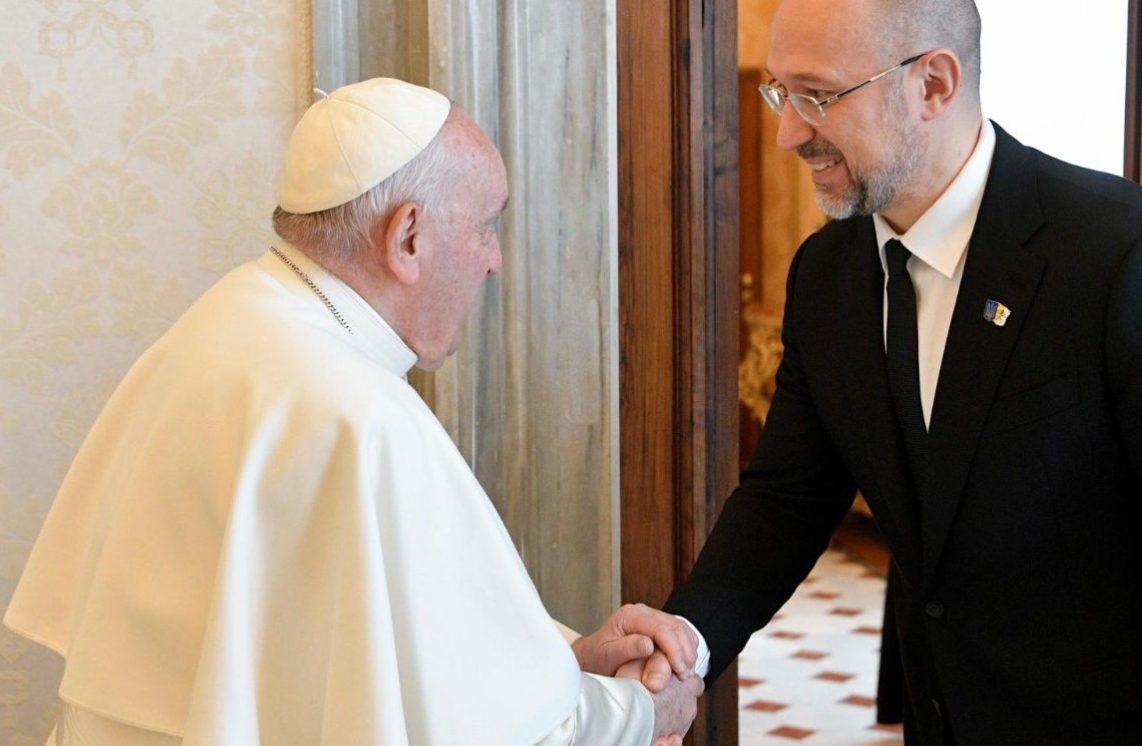 Le pape François a reçu M. Denys Shmyhal, Premier Ministre de l’Ukraine