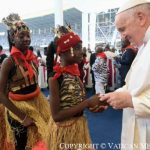 Le pape François lors de sa visite en Afrique en février 2023