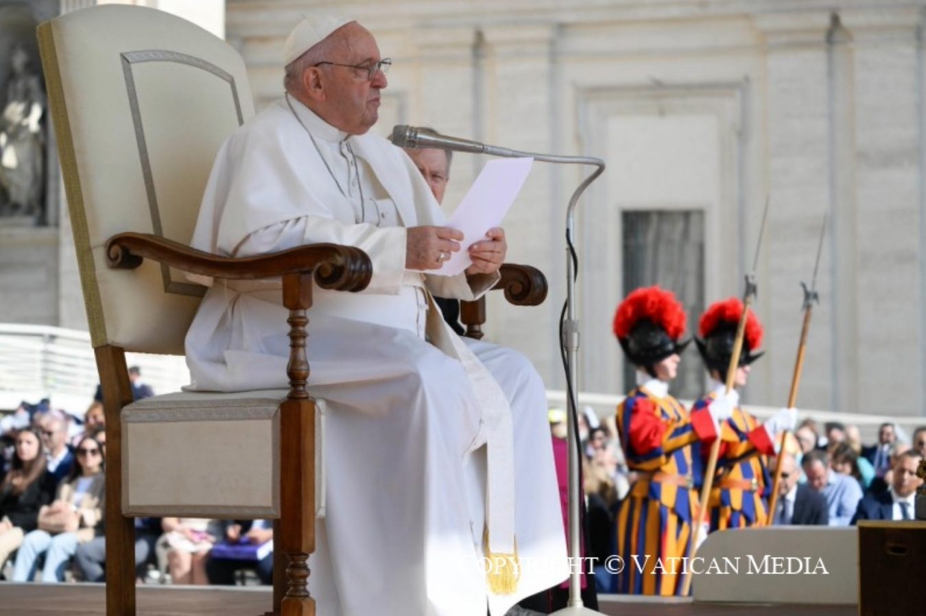 Le pape François poursuit le cycle de catéchèses sur le zèle apostolique