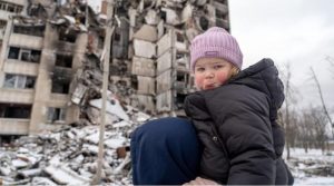 Enfant en Ukraine © ONU