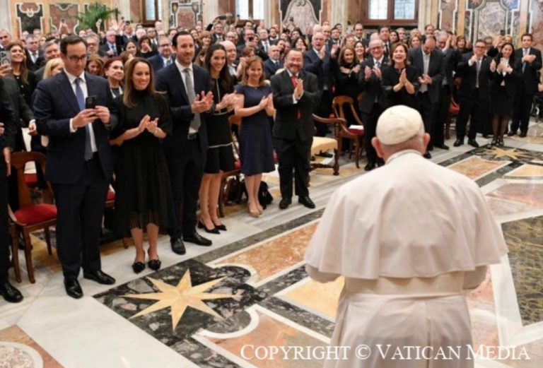 Le pape en présence des membres du Conseil des entreprises d’Amérique latine