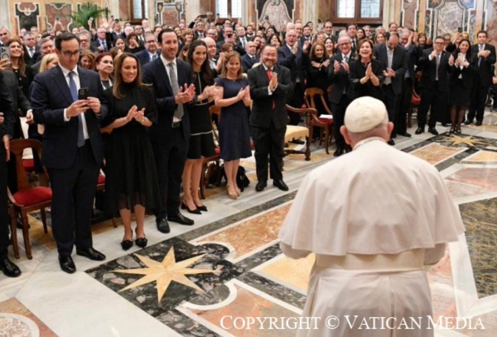 Le pape en présence des membres du Conseil des entreprises d’Amérique latine