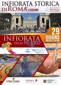 Affiche de l’événement organisé apr Pro Loco di Roma