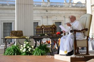 Reliques de Sainte Thérèse - Audience générale, 7 juin 2023 © Vatican Media
