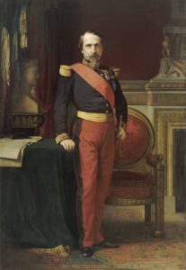 Napoléon III, empereur des Français, portrait réalisé par Hippolyte Flandrin, 1862 © WikiCommons