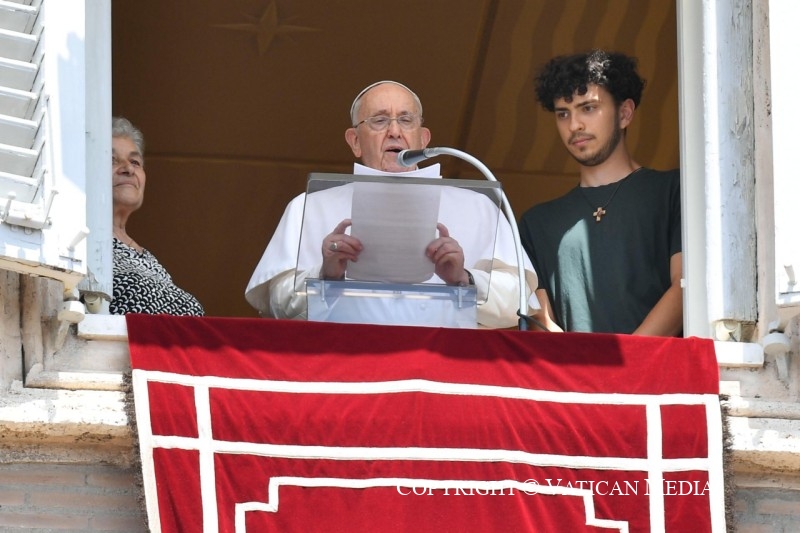 Angélus du 23 juillet 2023 © Vatican Media