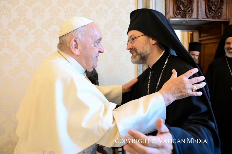 Discours du Pape François à la délégation du patriarcat œcuménique de Constantinople, 30 juin 2023 © Vatican Media