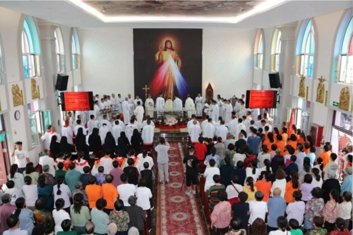 La nouvelle église de la Miséricorde de Jésus © xinde.org