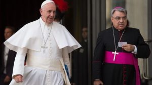 Le pape François et le card. Semeraro © Vatican Media